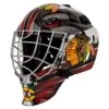 Franklin GFM 1500 Chicago Blackhawks Goalie Face Mask 2 Franklin GFM 1500 Chicago Blackhawks Goalie Face Mask -GoalieMonkey 025725426454