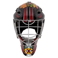 Franklin GFM 1500 Chicago Blackhawks Goalie Face Mask -GoalieMonkey 025725426454 inset3