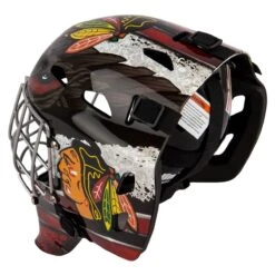 Franklin GFM 1500 Chicago Blackhawks Goalie Face Mask -GoalieMonkey 025725426454 inset4