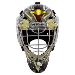 Franklin GFM 1500 Pittsburgh Penguins Goalie Face Mask -GoalieMonkey 025725426614 inset3