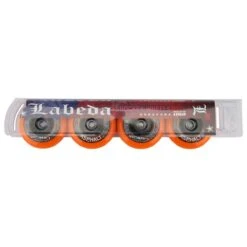 Labeda Asphalt Hard 85A Roller Hockey Wheel - Orange - 4 Pack -GoalieMonkey 049288203529