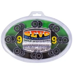 Bevo Gold 9 Race Rated Chrome Bearings (608)