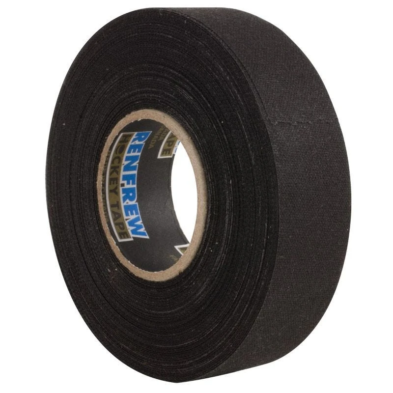 Renfrew Black Cloth Hockey Tape - 3 Pack 4 Renfrew Black Cloth Hockey Tape - 3 Pack - Image 2