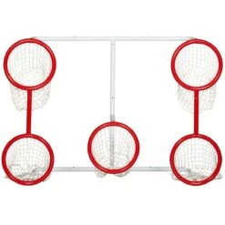 Winnwell Heavy Duty 5-Hole Skill Net W/1.5in. Pipes -GoalieMonkey 676824030174