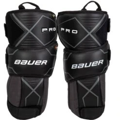 Bauer Pro Senior Goalie Knee Guards -GoalieMonkey 688698477672