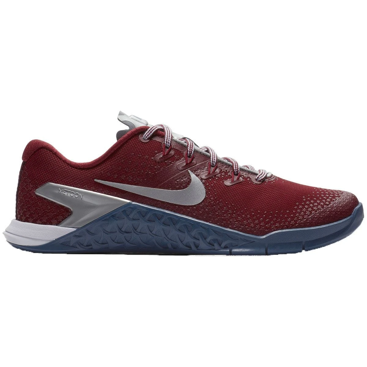 Nike Metcon 4 Women's Premium Training Shoes - Gym Red/Metallic Silver/Gym Blue/White 8 Nike Metcon 4 Women's Premium Training Shoes - Gym Red/Metallic Silver/Gym Blue/White - Image 6