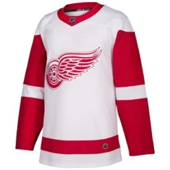 Detroit Red Wings Adidas AdiZero Authentic NHL Hockey Jersey -GoalieMonkey adidas hockey jersey adizero authentic nhl det inset3