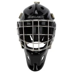 Bauer NME One Senior Certified Straight Bar Goalie Mask -GoalieMonkey bauer goalie mask nme one cert straight bar sr inset2