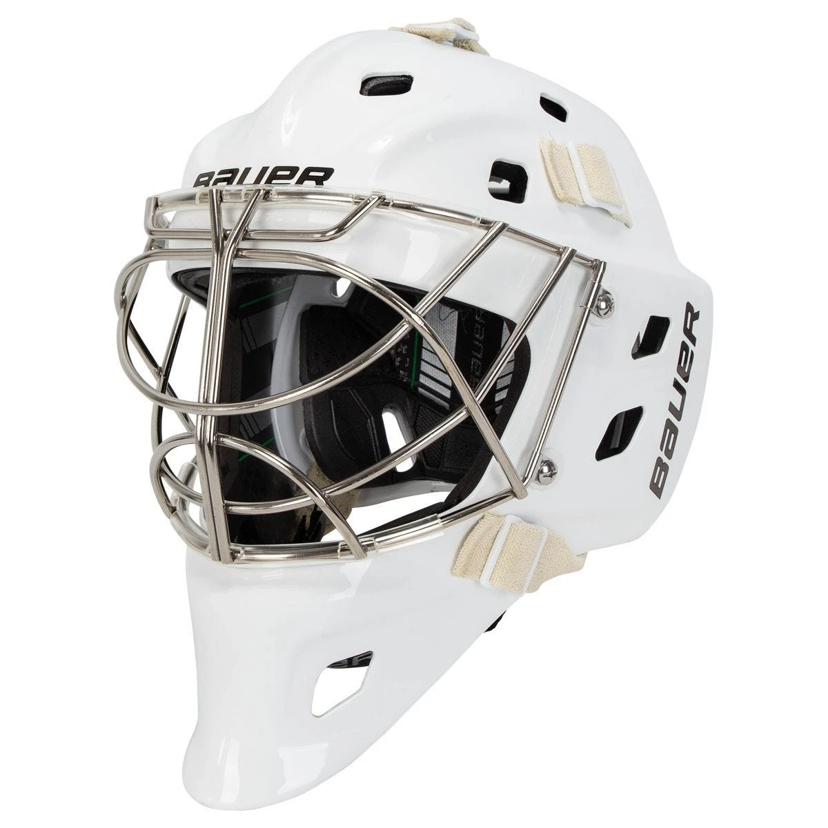 Bauer NME One Senior Non-Certified Cat Eye Goalie Mask 3 Bauer NME One Senior Non-Certified Cat Eye Goalie Mask