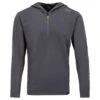 Bauer FLC Quarter Zip Adult Pullover Hoodie -GoalieMonkey bauer hockey apparel flc quarter zip hoodie sr