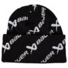 Bauer New Era Over Branded Pom Adult Beanie -GoalieMonkey bauer hockey headwear over branded pom