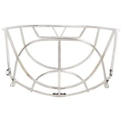 CCM Pro Stainless Steel Non-Certified Cat Eye Goalie Cage -GoalieMonkey ccm goalie accessories pro non cert cat eye goalie cage inset4