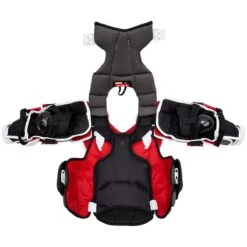 CCM Extreme Flex E5.5 Junior Goalie Chest & Arm Protector -GoalieMonkey ccm goalie chest protector extreme flex 5 e 5 5 jr inset5