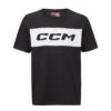 CCM Monochrome Block Adult Short Sleeve Tee Shirt -GoalieMonkey ccm hockey apparel block ss tee sr