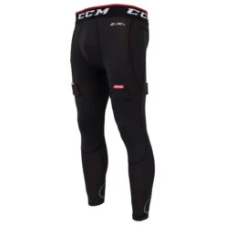 CCM Pro Compression Senior Jock Pants W/Cup -GoalieMonkey ccm hockey jock comp pro tab pnt sr inset1