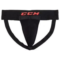 CCM Junior Support Jock W/Cup -GoalieMonkey ccm hockey jock support strap cup jr inset4