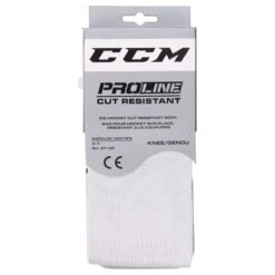 CCM Proline Level 3 Senior Cut Resistant Hockey Socks -GoalieMonkey ccm hockey sock proline level 3 cut resistant sock sr inset4