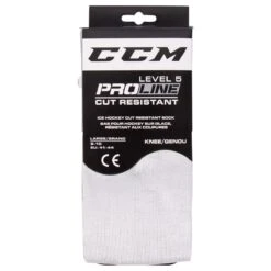 CCM Proline Level 5 Senior Cut Resistant Hockey Socks -GoalieMonkey ccm hockey sock proline level 5 cut resistant sock sr inset4