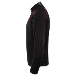 CCM Senior Athletic Fit Long Sleeve Shirt W/Integrated Non-BNQ Neck Protection -GoalieMonkey ccm hockey undergarment ath top ls integrated non bnq neck protection inset2