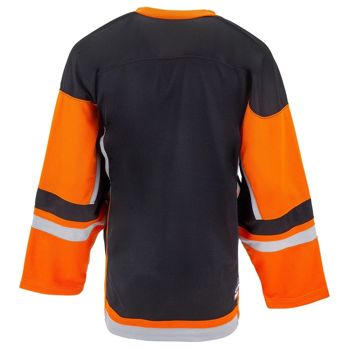 Stadium Adult Hockey Jersey - Black/Orange/Gray 5 Stadium Adult Hockey Jersey - Black/Orange/Gray - Image 3