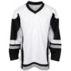 Stadium Adult Hockey Jersey - White/Black/Gray -GoalieMonkey firstar hockey jersey stadium wht blk gry inset4