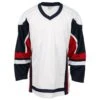 Stadium Youth Hockey Jersey - White/Navy/Red 2 Stadium Youth Hockey Jersey - White/Navy/Red -GoalieMonkey firstar hockey jersey stadium wht nvy red jr