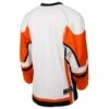 Stadium Adult Hockey Jersey - White/Orange/Black 1 Stadium Adult Hockey Jersey - White/Orange/Black -GoalieMonkey firstar hockey jersey stadium wht org blk inset2