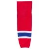 Montreal Canadiens Stadium Mesh Hockey Socks 2 Montreal Canadiens Stadium Mesh Hockey Socks -GoalieMonkey firstar hockey sock stadium mesh montreal