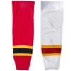Calgary Flames Stadium Mesh Hockey Socks -GoalieMonkey firstar hockey socks stadium mesh cal inset2