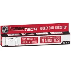 Franklin Fibertech® Goal Backstop -GoalieMonkey franklin hockey accessories fibertech backstop inset6