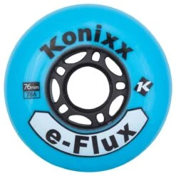 Konixx E-Flux 78A Roller Hockey Wheel - Blue