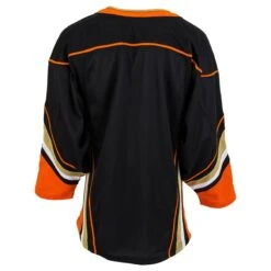 Anaheim Ducks MonkeySports Uncrested Adult Hockey Jersey 9 Anaheim Ducks MonkeySports Uncrested Adult Hockey Jersey -GoalieMonkey monkeysports hockey jersey uncrested anaheim ducks sr inset2