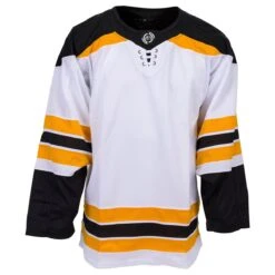 Boston Bruins MonkeySports Uncrested Junior Hockey Jersey -GoalieMonkey monkeysports hockey jersey uncrested boston bruins jr inset7