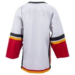 Calgary Flames MonkeySports Uncrested Junior Hockey Jersey -GoalieMonkey monkeysports hockey jersey uncrested calgary flames jr inset4