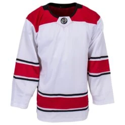 Carolina Hurricanes MonkeySports Uncrested Junior Hockey Jersey -GoalieMonkey monkeysports hockey jersey uncrested carolina hurricanes jr inset7