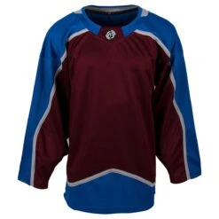 Colorado Avalanche MonkeySports Uncrested Junior Hockey Jersey