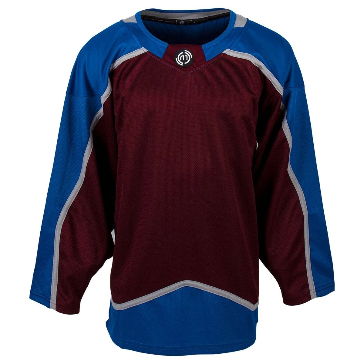 Colorado Avalanche MonkeySports Uncrested Junior Hockey Jersey 3 Colorado Avalanche MonkeySports Uncrested Junior Hockey Jersey