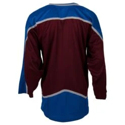 Colorado Avalanche MonkeySports Uncrested Adult Hockey Jersey 8 Colorado Avalanche MonkeySports Uncrested Adult Hockey Jersey -GoalieMonkey monkeysports hockey jersey uncrested colorado avalanche sr inset2