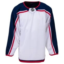 Columbus Blue Jackets MonkeySports Uncrested Adult Hockey Jersey -GoalieMonkey monkeysports hockey jersey uncrested columbus blue jackets sr inset7