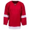 Detroit Red Wings MonkeySports Uncrested Junior Hockey Jersey -GoalieMonkey monkeysports hockey jersey uncrested detroit red wings jr inset6