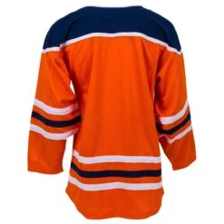 Edmonton Oilers MonkeySports Uncrested Adult Hockey Jersey 8 Edmonton Oilers MonkeySports Uncrested Adult Hockey Jersey -GoalieMonkey monkeysports hockey jersey uncrested edmonton oilers sr inset2