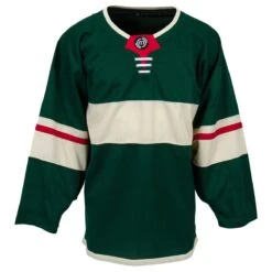 Minnesota Wild MonkeySports Uncrested Adult Hockey Jersey -GoalieMonkey monkeysports hockey jersey uncrested minnesota wild sr inset7