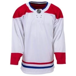 Montreal Canadiens MonkeySports Uncrested Junior Hockey Jersey 9 Montreal Canadiens MonkeySports Uncrested Junior Hockey Jersey -GoalieMonkey monkeysports hockey jersey uncrested montreal canadiens jr inset6