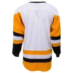 Pittsburgh Penguins MonkeySports Uncrested Adult Hockey Jersey -GoalieMonkey monkeysports hockey jersey uncrested pittsburgh penguins sr inset10