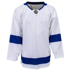 Tampa Bay Lightning MonkeySports Uncrested Junior Hockey Jersey -GoalieMonkey monkeysports hockey jersey uncrested tampa bay lightning jr inset7