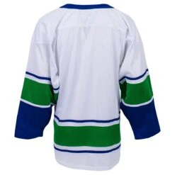 Vancouver Canucks MonkeySports Uncrested Adult Hockey Jersey 10 Vancouver Canucks MonkeySports Uncrested Adult Hockey Jersey -GoalieMonkey monkeysports hockey jersey uncrested vancouver canucks sr inset4