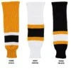 Boston Bruins MonkeySports Knit Hockey Socks -GoalieMonkey monkeysports hockey sock knit bos