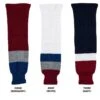 Colorado Avalanche MonkeySports Knit Hockey Socks -GoalieMonkey monkeysports hockey sock knit col