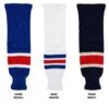 New York Rangers MonkeySports Knit Hockey Socks 1 New York Rangers MonkeySports Knit Hockey Socks -GoalieMonkey monkeysports hockey sock knit nyr