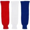 MonkeySports Solid Color Knit Hockey Socks -GoalieMonkey monkeysports hockey sock knit solid